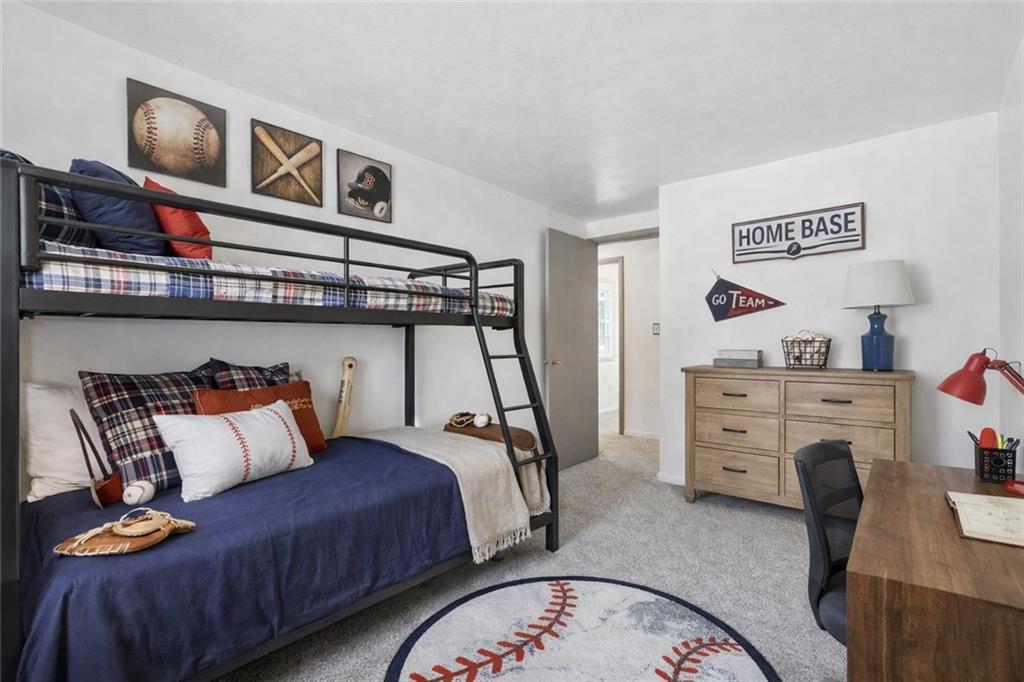 126 Jefferson Drive Apollo, PA 15613 - Photo 23 of 31 a bedroom with a bed and furniture