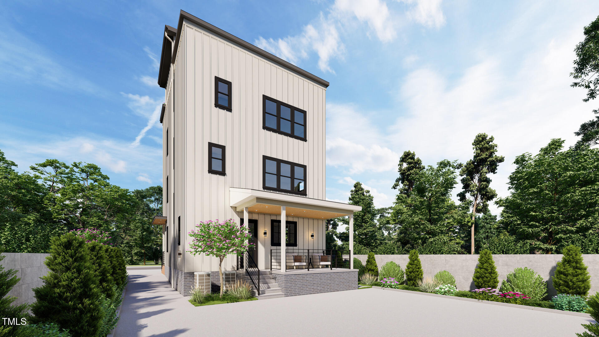 615 Velma Hopkins Lane Raleigh, NC 27603 - Photo 4 of 16 a front view of a house with yard and green space