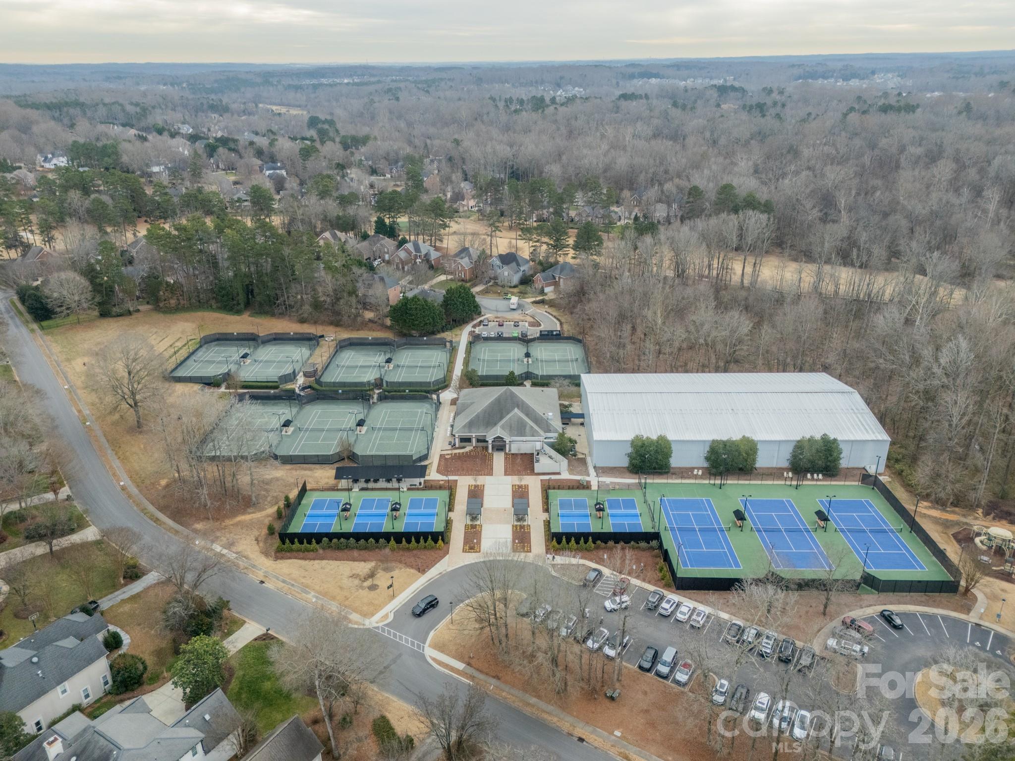 18908 Riverwind Lane Davidson, NC 28036 - Photo 35 of 35 an aerial view of a house with a garden