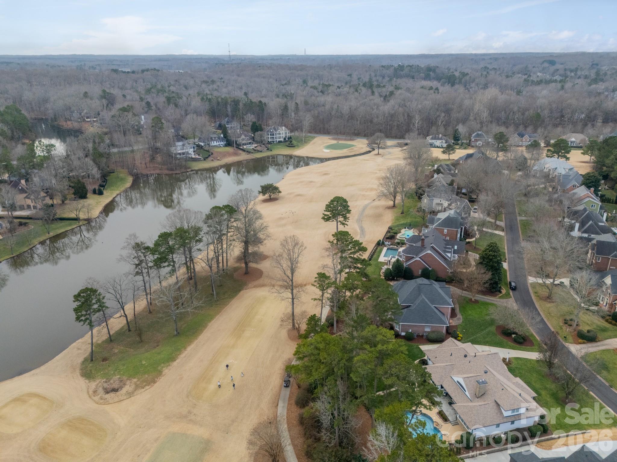18908 Riverwind Lane Davidson, NC 28036 - Photo 4 of 35 an aerial view of a house with lake view