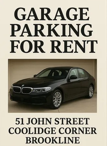 $300 | 51 John Street, Unit B6, Brookline, MA 02446