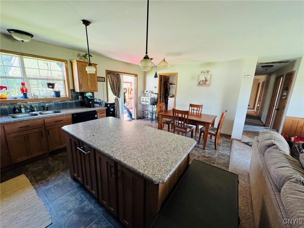1049 Cortland Road Groton, NY 13073 - Photo 6 of 40 Kitchen and Island Area