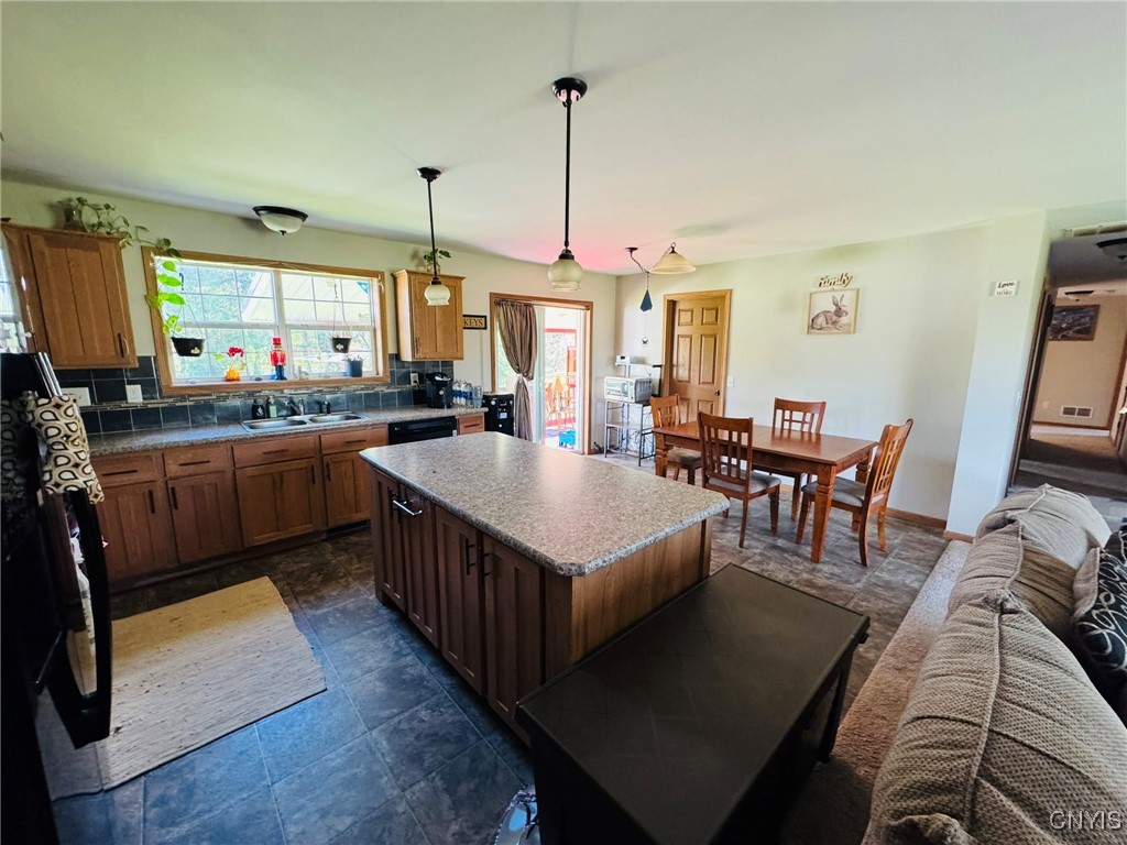 1049 Cortland Road Groton, NY 13073 - Photo 7 of 40 Kitchen and Island Area