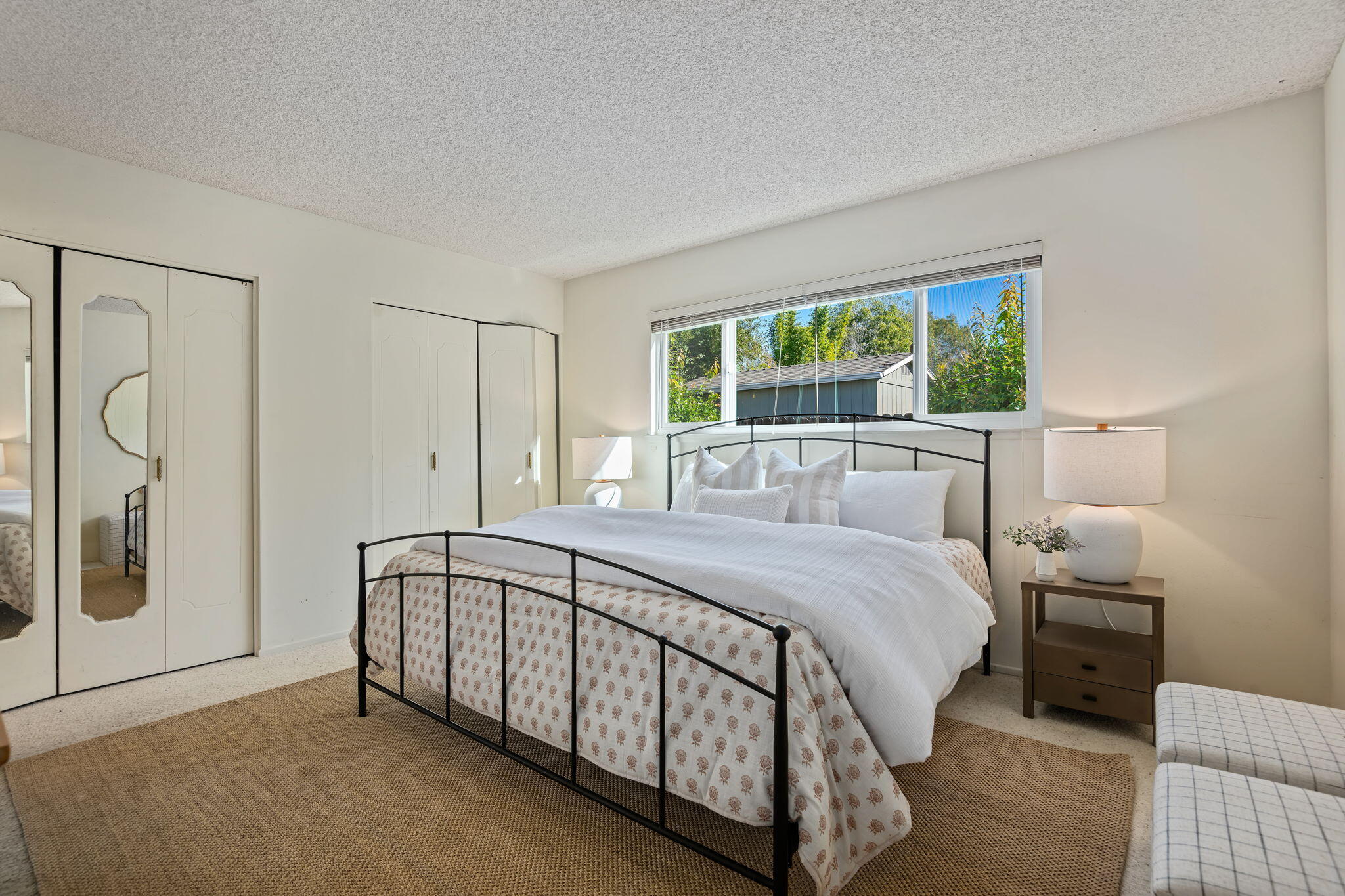 5984 Berkeley Road Goleta, CA 93117 - Photo 11 of 19 a bed room with a bed and a window