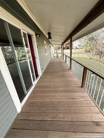 a view of balcony