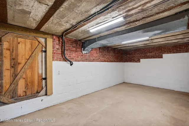 a room with storage and utility