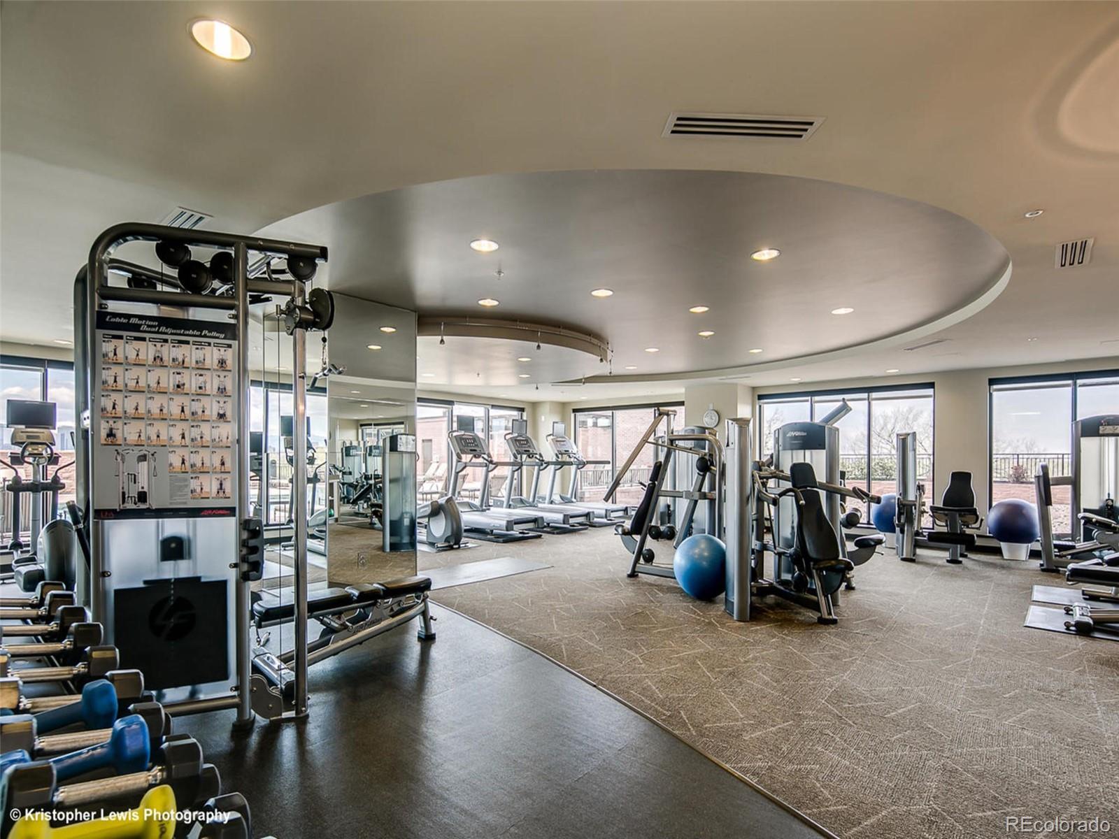 2990 East 17th Avenue, Unit 803 Denver, CO 80206 - Photo 21 of 29 a view of a room with gym equipment