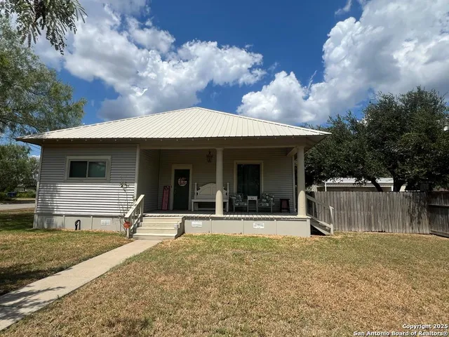 front view of a house with a porch