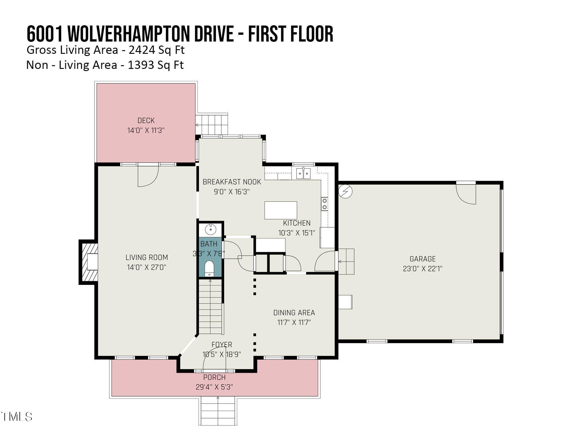 6001 Wolverhampton Drive Raleigh, NC 27603 - Photo 28 of 30 6001_wolverhampton_drive_-_first_floor