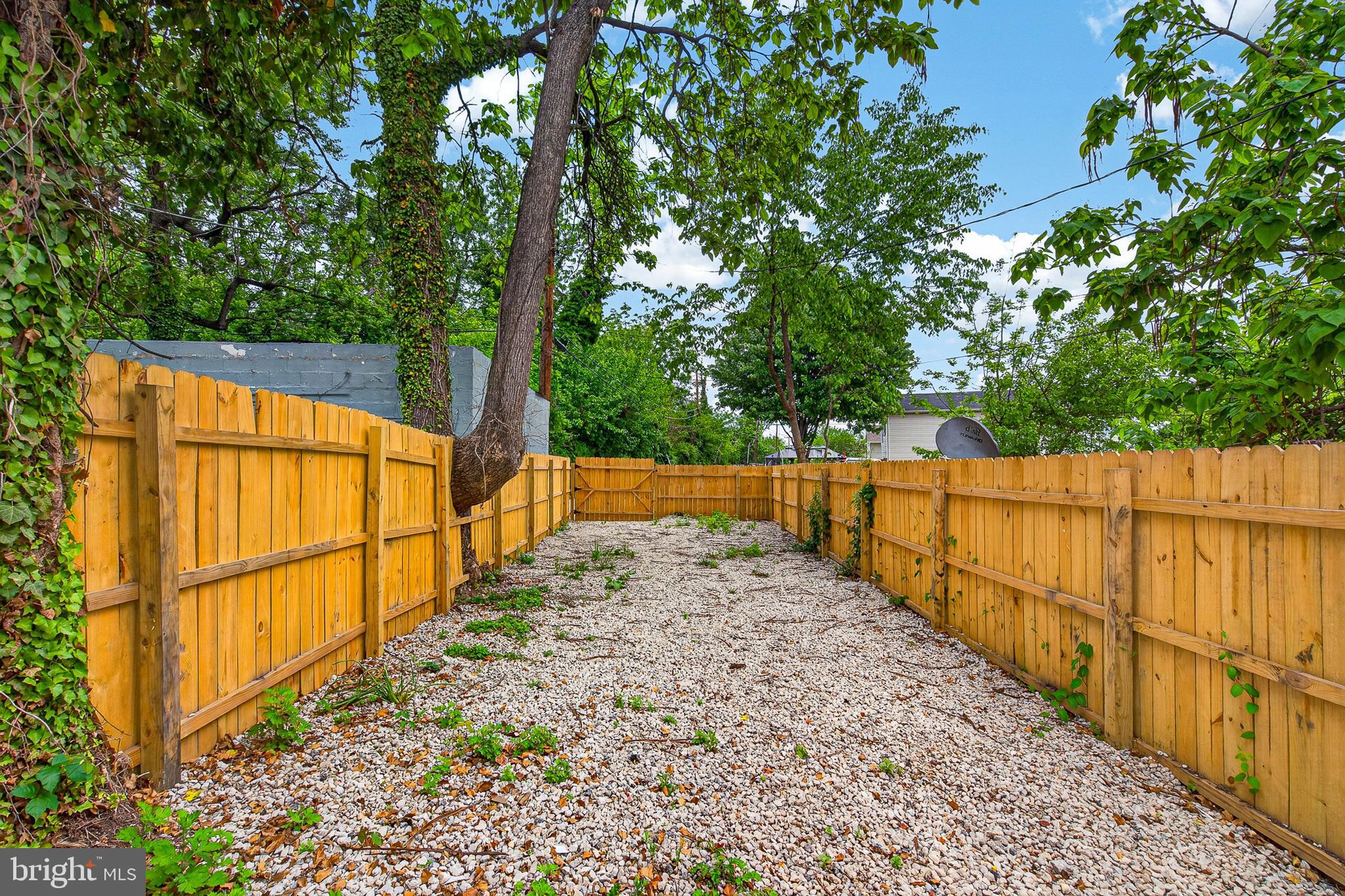 3708 Old Frederick Road Baltimore, MD 21229 - Photo 21 of 26 a view of a backyard with large trees