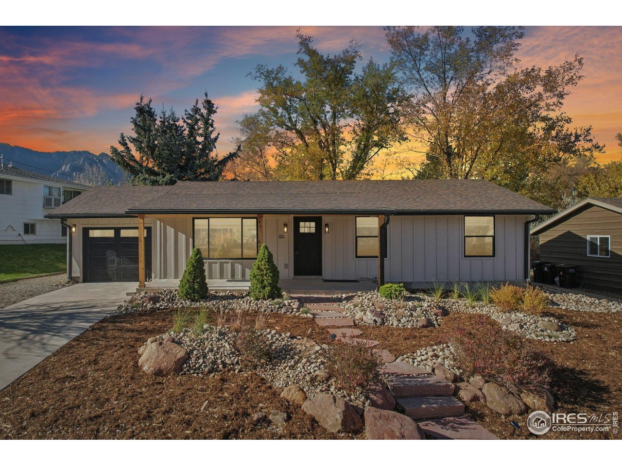 1535 Findlay Way Boulder, CO 80305 - Photo 3 of 47 Front Exterior Twilight