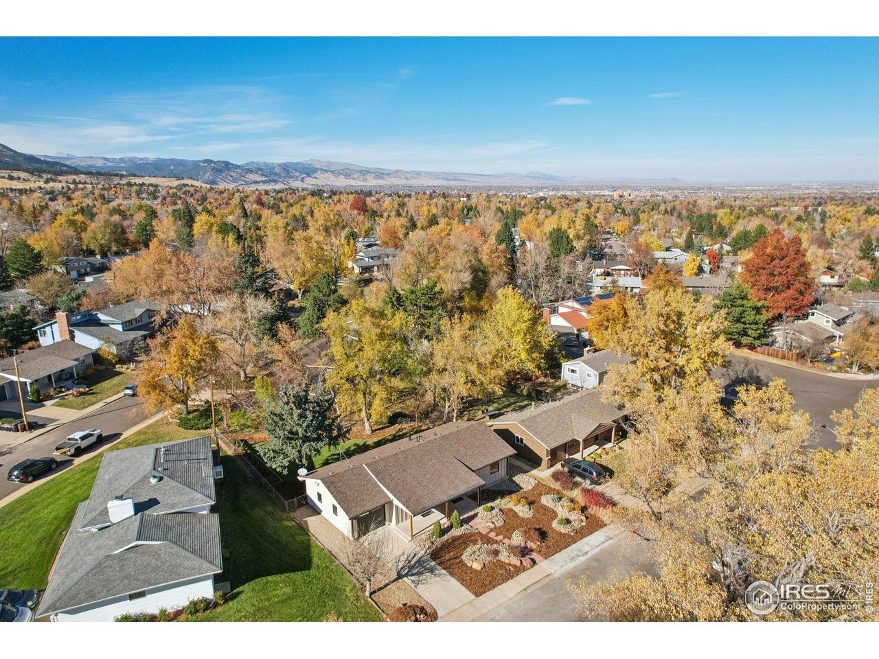1535 Findlay Way Boulder, CO 80305 - Photo 43 of 47 Aerial