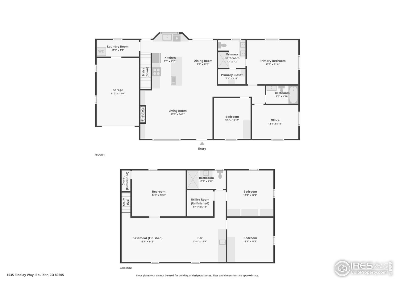 1535 Findlay Way Boulder, CO 80305 - Photo 47 of 47 Floorplans