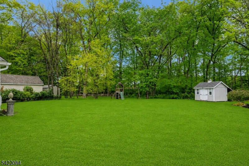 122 Kenilworth Road Mountain Lakes, NJ 07046 - Photo 7 of 45 a view of a large garden with plants and large trees