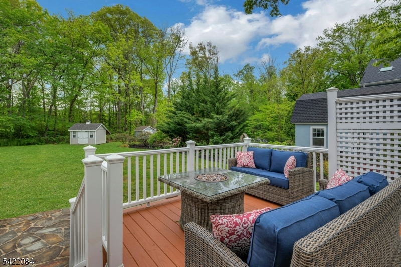 122 Kenilworth Road Mountain Lakes, NJ 07046 - Photo 9 of 45 a view of a patio in the backyard