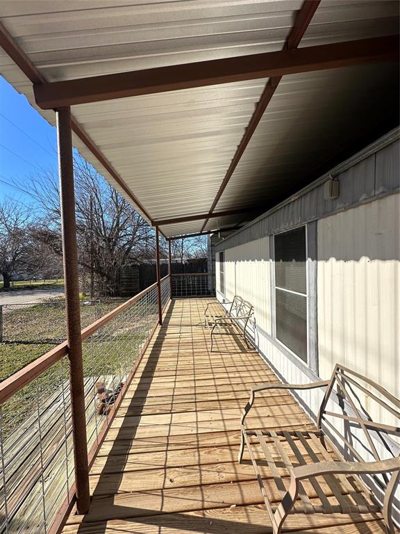 120 Ebner Street Graford, TX 76449 - Photo 1 of 1 View of deck