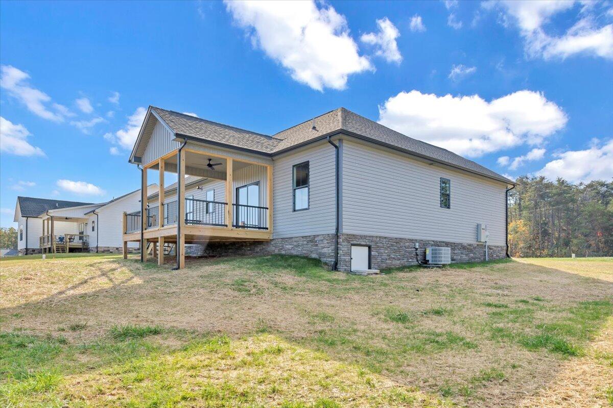 224 Marshall Mill Road Gladys, VA 24554 - Photo 32 of 38 a view of a house with a yard