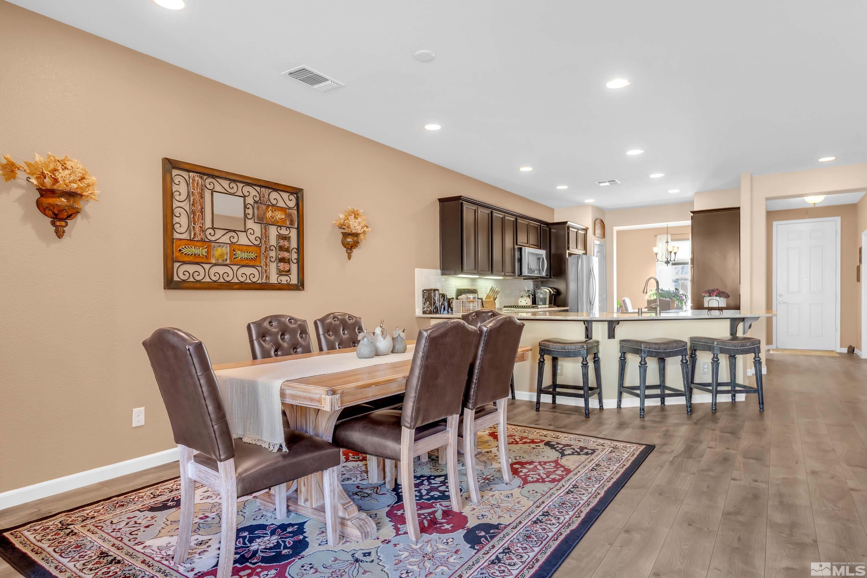 895 Larrimore Trail Reno, NV 89523 - Photo 19 of 39 a view of a dining room with furniture