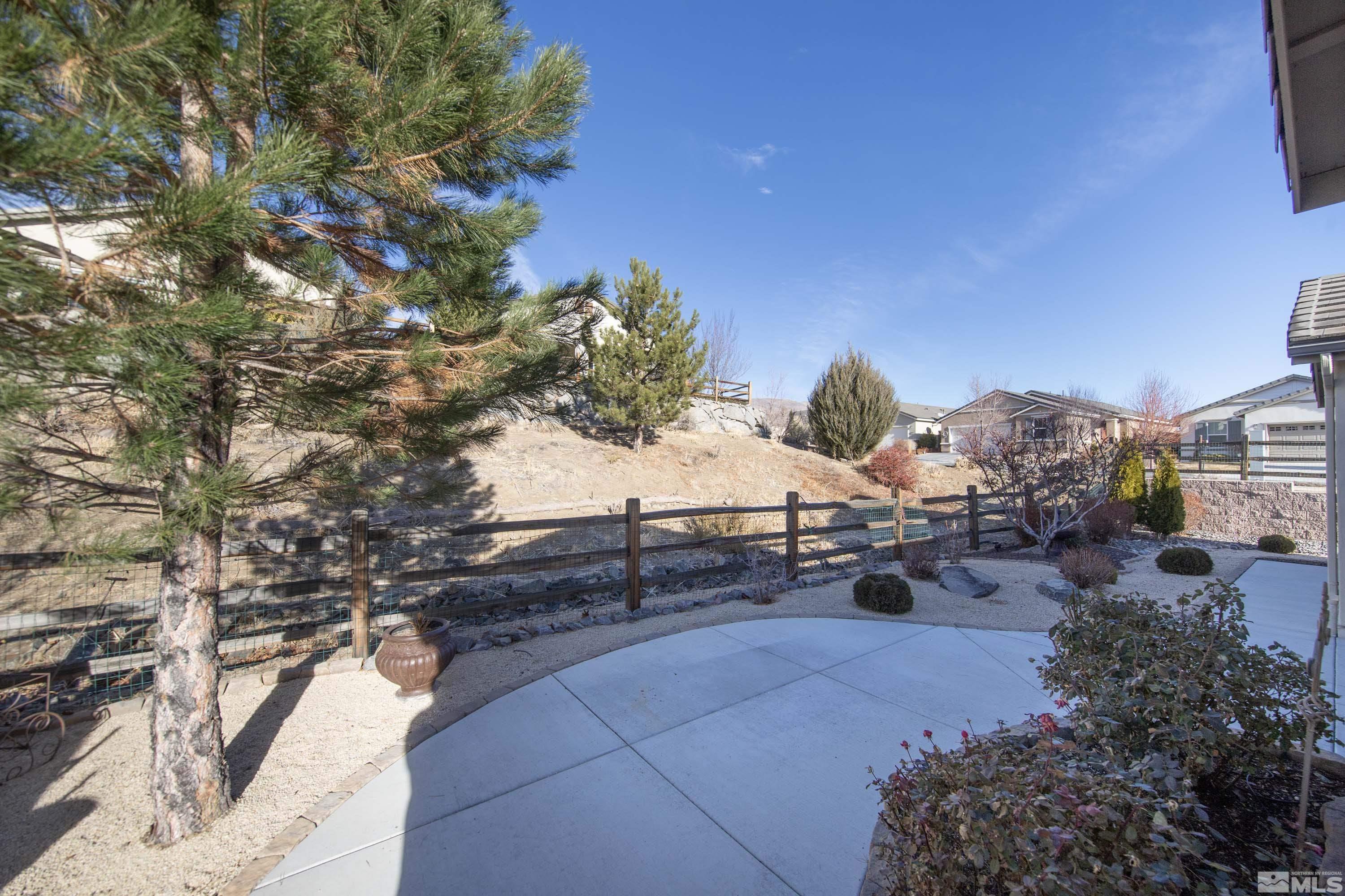 895 Larrimore Trail Reno, NV 89523 - Photo 5 of 39 a view of a backyard