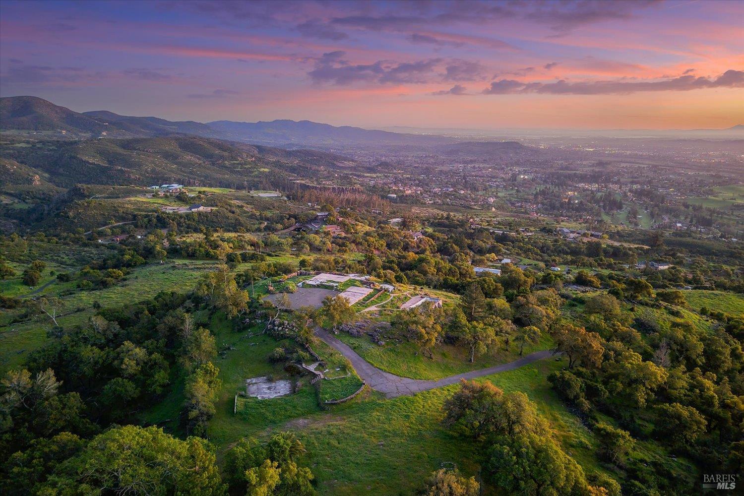 2355 Atlas Peak Road Napa, CA 94558 - Photo 4 of 22 Former building pad with views to the south east