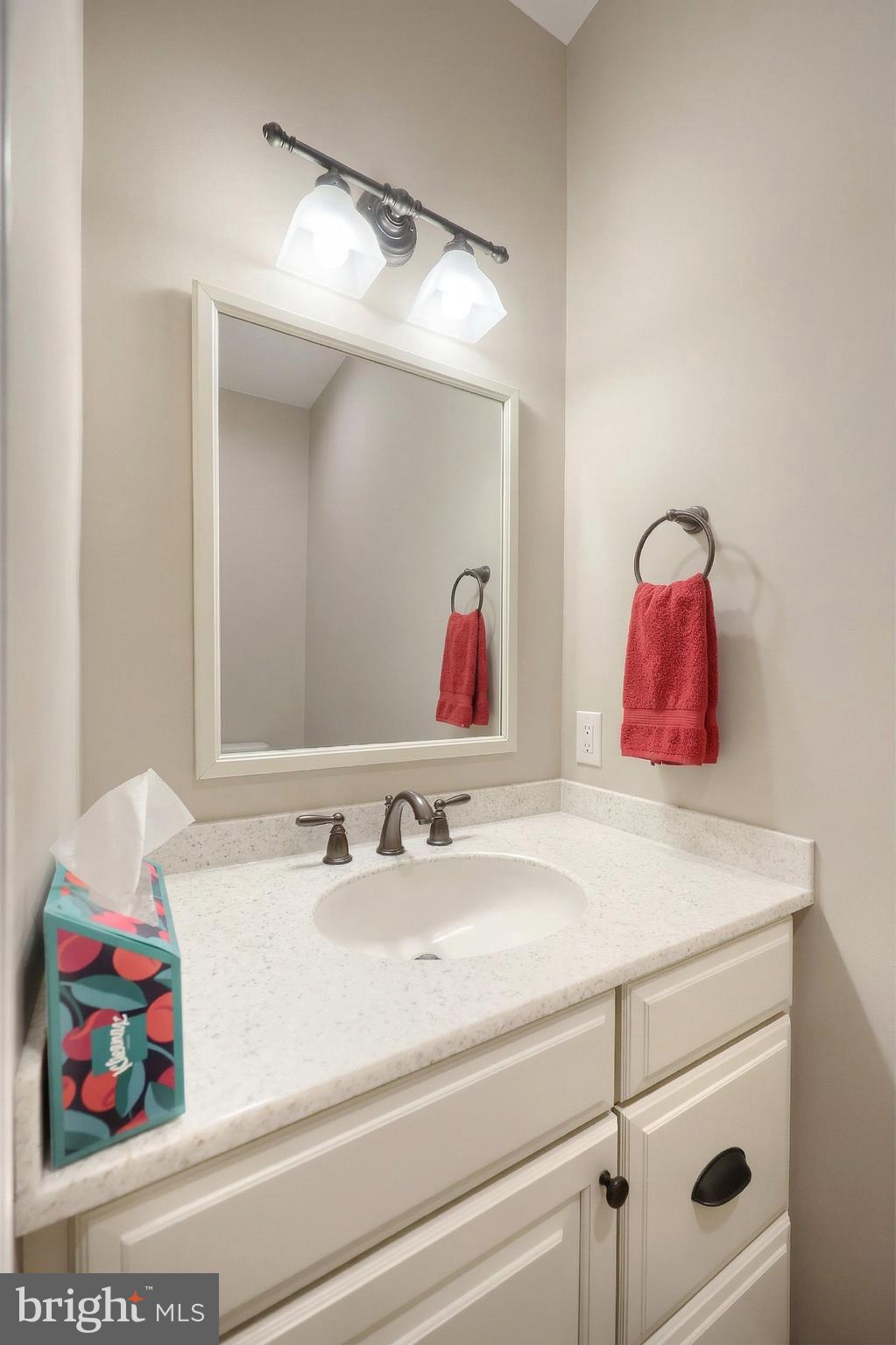 108 Pickett Road Dover, PA 17315 - Photo 39 of 64 a bathroom with a sink and a mirror