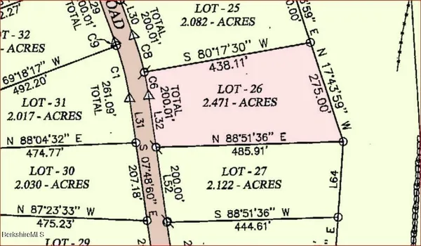 $19,900 | Lot 26 Stony Brook, Becket, MA 01223
