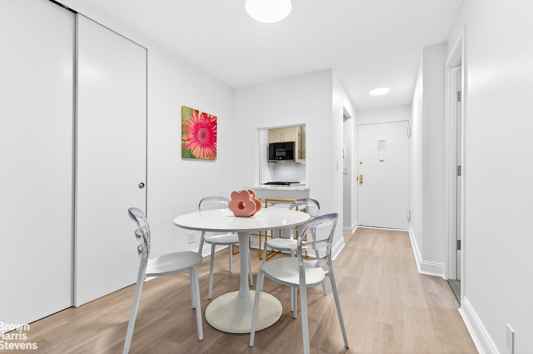 520 East 72nd Street, Unit 4J Manhattan, NY 10021 - Photo 4 of 15 a view of a dining room with furniture