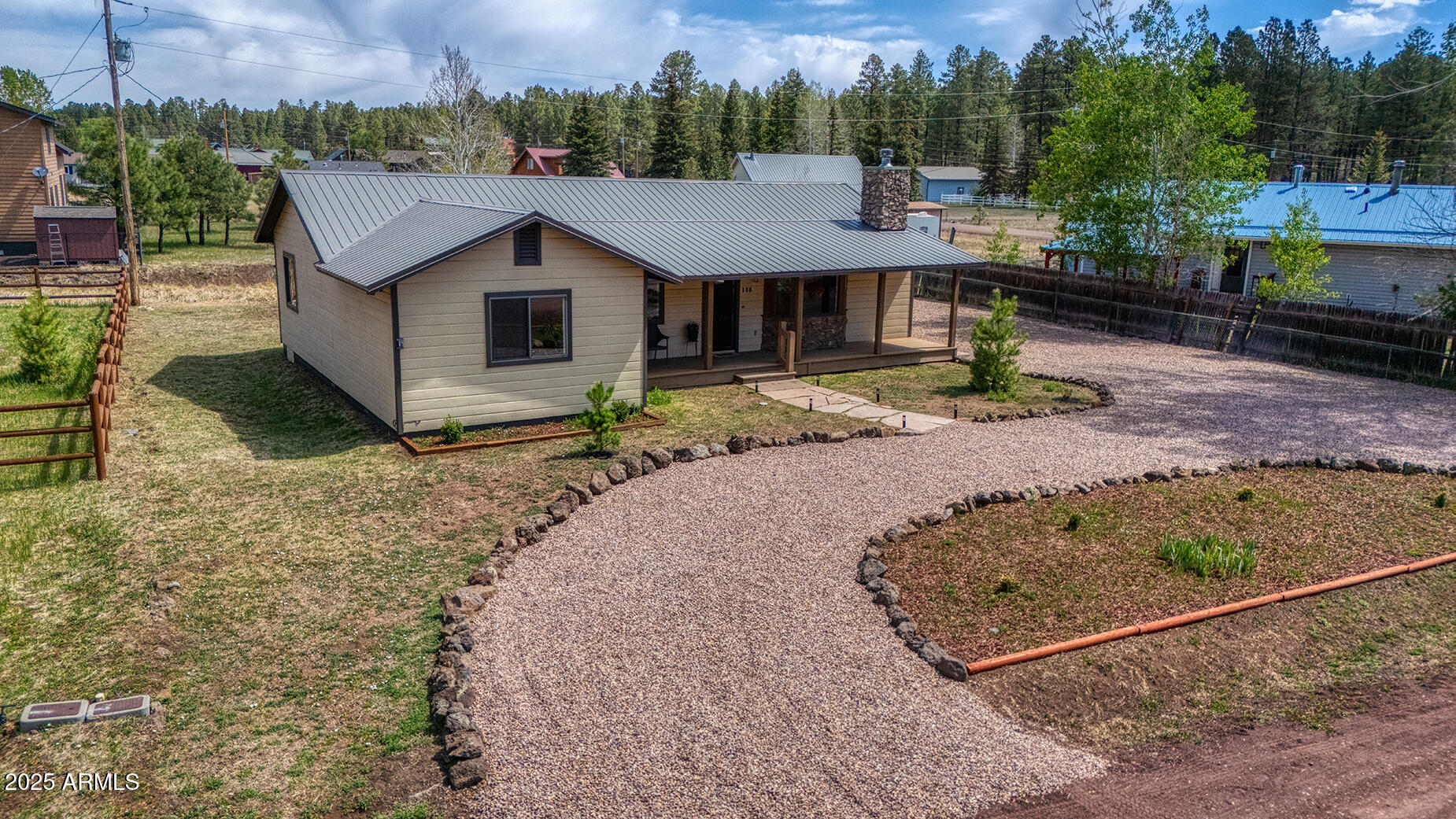 116 Skyhook Road Pinetop, AZ 85935 - Photo 2 of 32 an aerial view of a house