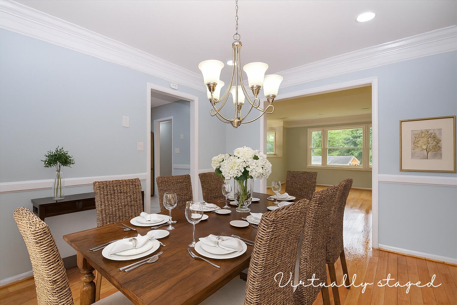 5532 Twilight Road Roanoke, VA 24019 - Photo 8 of 35 Staged dining room