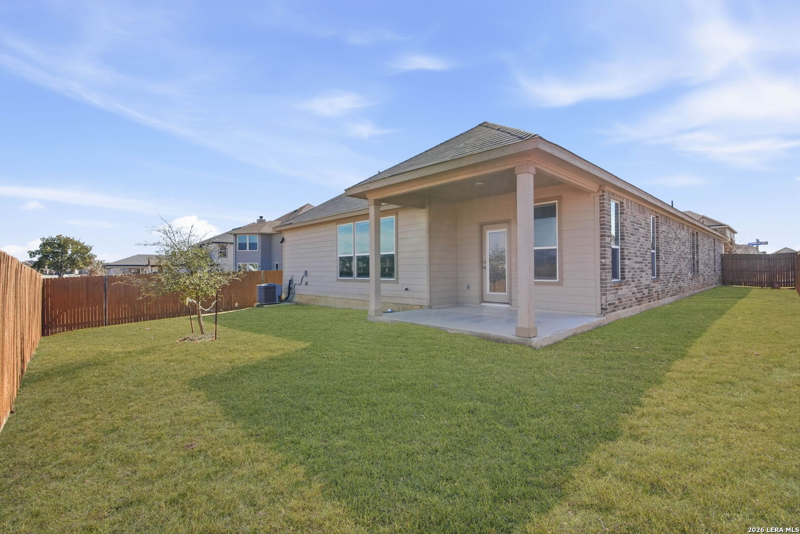 5103 Devanado Way San Antonio, TX 78261 - Photo 40 of 42 a backyard of a house with lots of green space