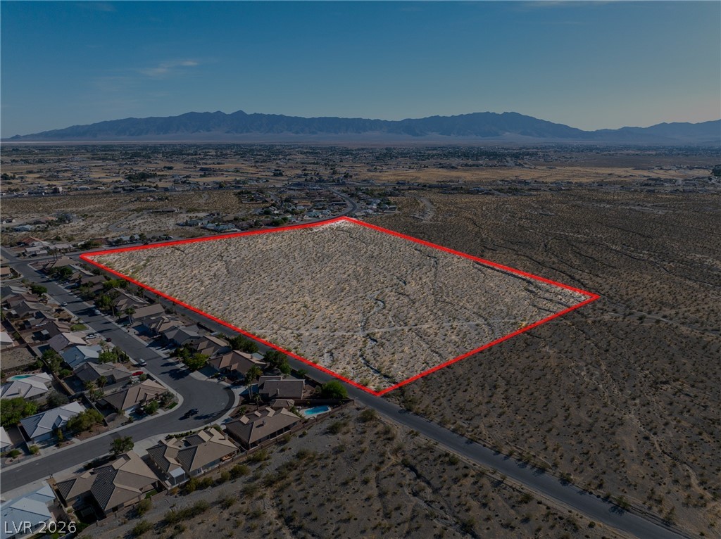 3440 Winery Road Pahrump, NV 89048 - Photo 2 of 12 Aerial view looking southwest