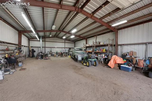 a view of a storage in a room