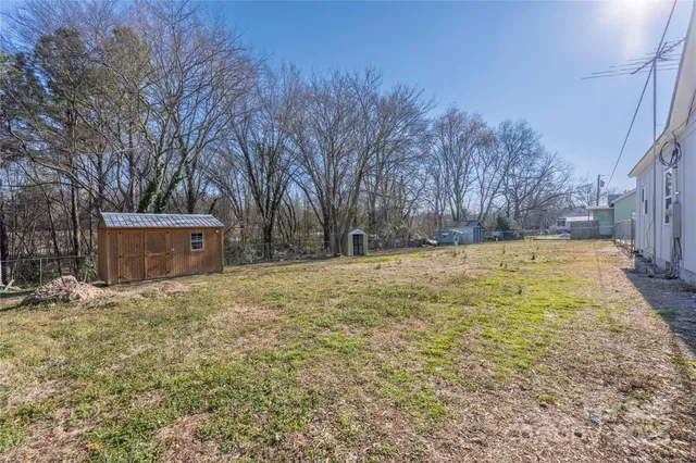 a house with trees in front of it