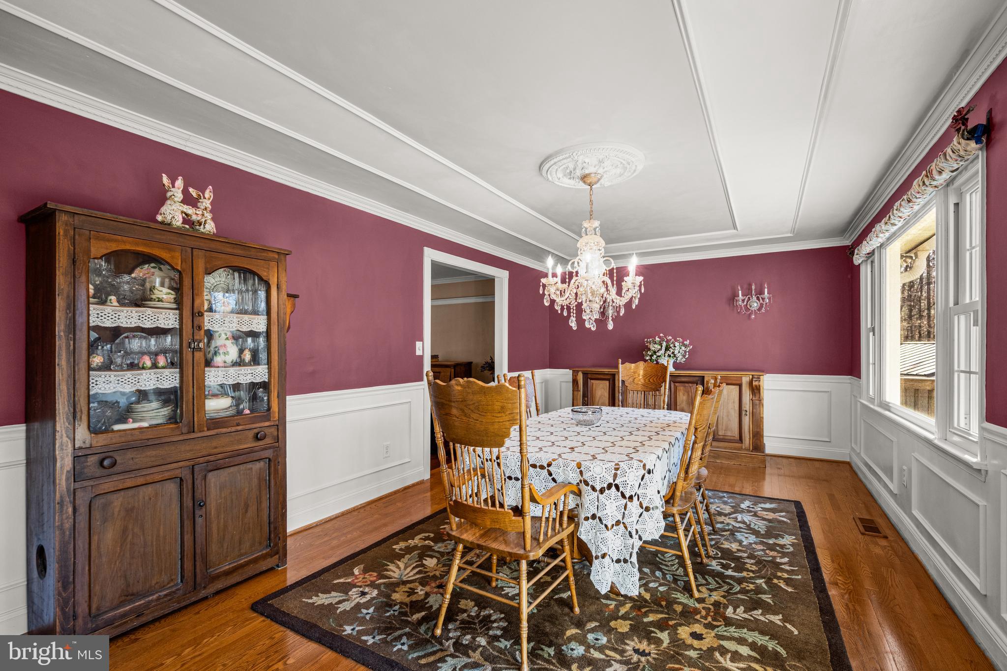 7491 Mink Hollow Road Highland, MD 20777 - Photo 19 of 67 a view of a dining room with furniture and window