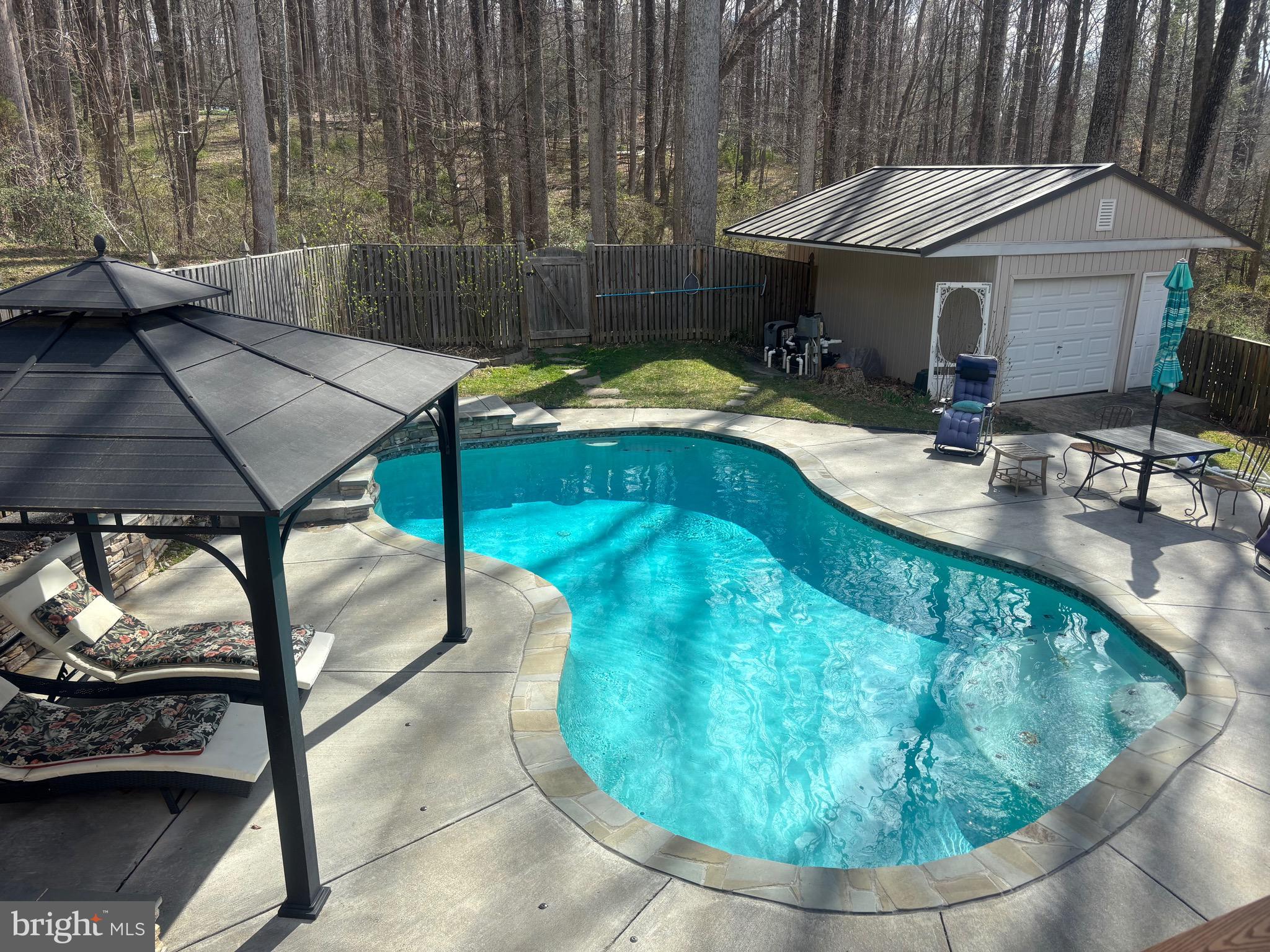 7491 Mink Hollow Road Highland, MD 20777 - Photo 8 of 67 a view of a swimming pool with a patio