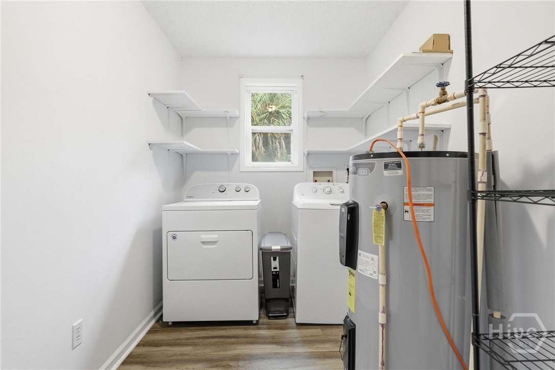 3214 Hazel Street Savannah, GA 31404 - Photo 19 of 23 Washer and dryer included; water heater NEW