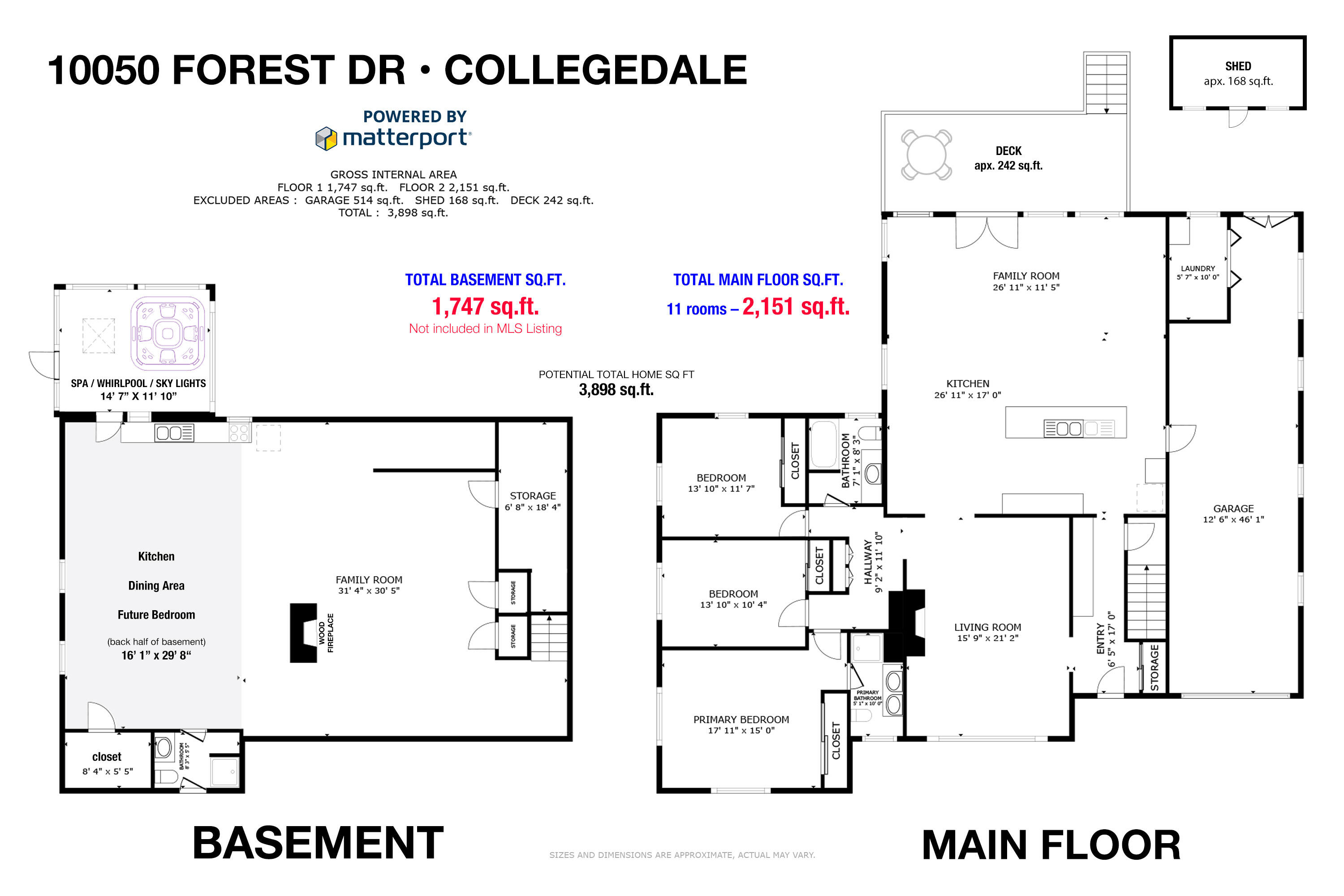 10050 Forrest Drive Ooltewah, TN 37363 - Photo 42 of 42 Floorplan