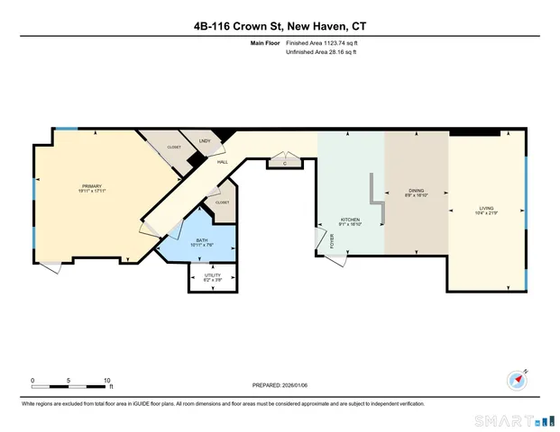 $459,000 | 116 Crown Street, Unit 4B, New Haven, CT 06510