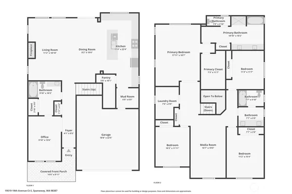 $639,900 | 19519 19th Ave Court East, Spanaway, WA 98387