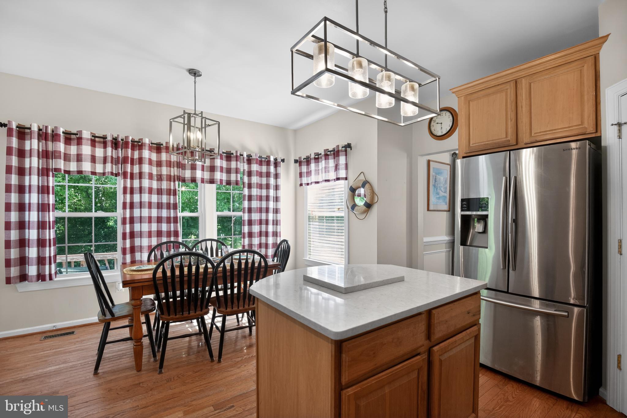 1810 Rudolph Lane Lusby, MD 20657 - Photo 5 of 40 Kitchen area w/table area and center island