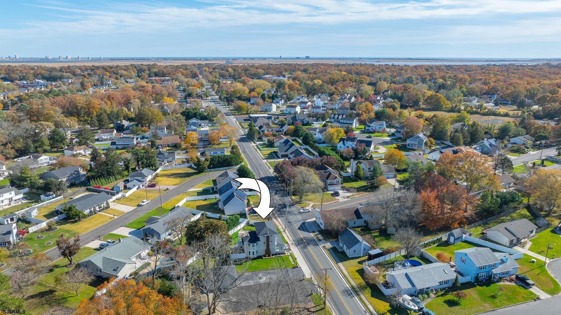 1203 West Mill Road Northfield, NJ 08225 - Photo 78 of 90 an aerial view of residential houses with outdoor space