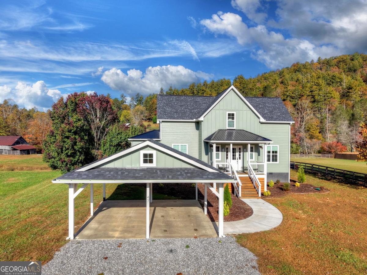 47 Downy Road, Unit 2 Blue Ridge, GA 30513 - Photo 25 of 95 an aerial view of a house