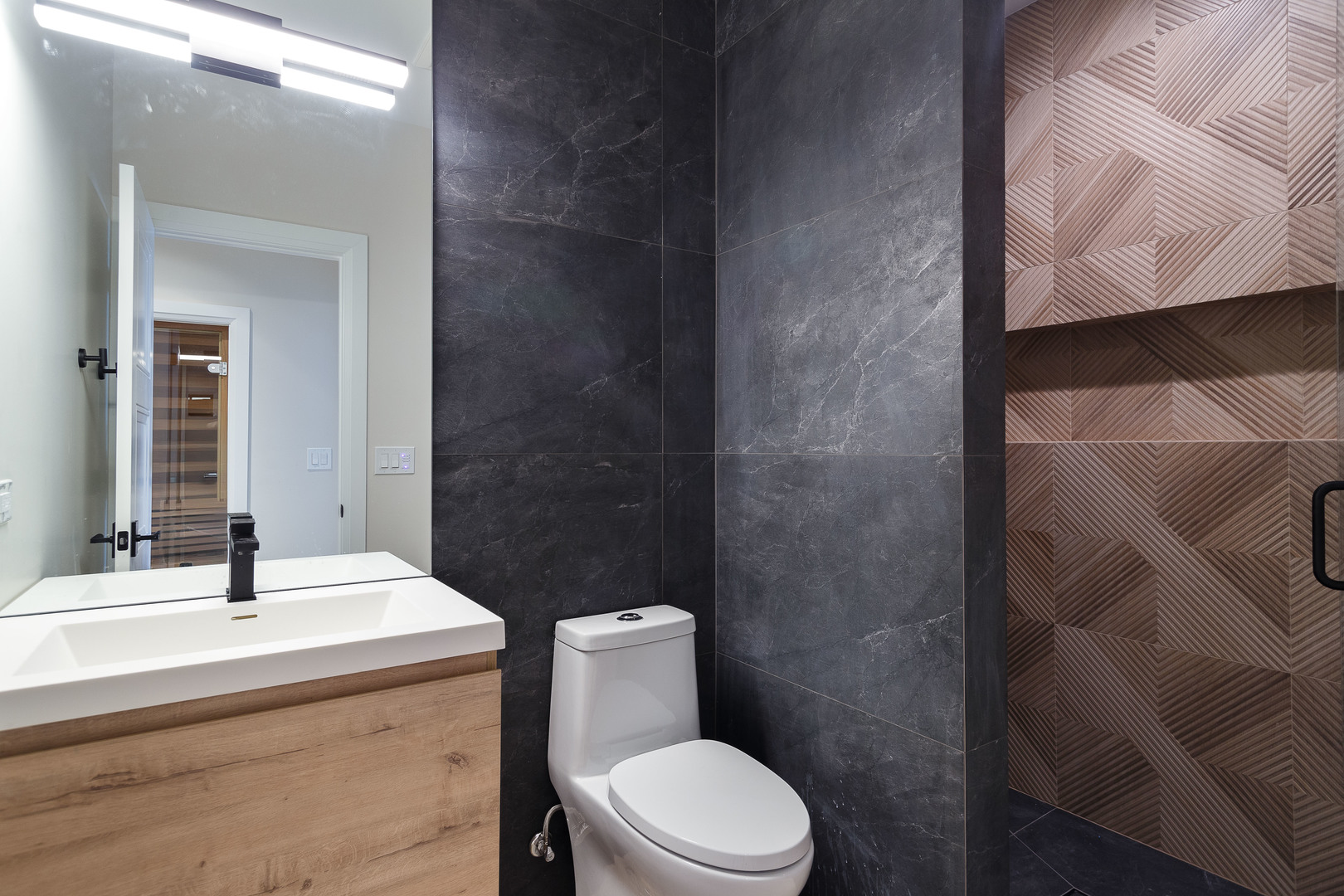 3723 North Oakley Avenue Chicago, IL 60618 - Photo 26 of 36 a bathroom with a sink and toilet