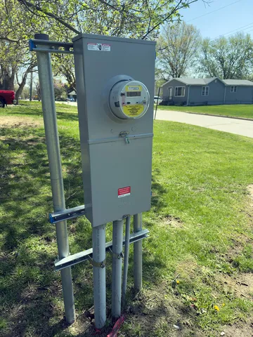 a view of swimming pool with a yard