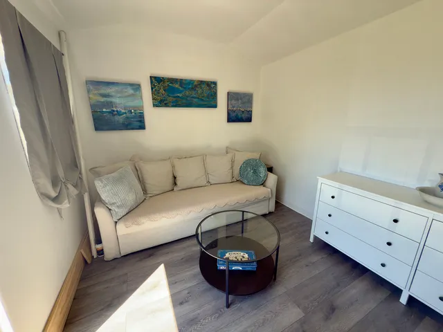 a view of a living room