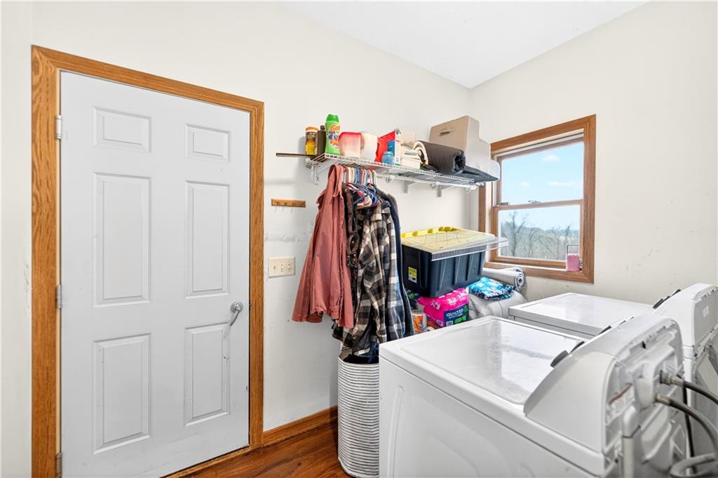 220 Main Road West Alexander, PA 15376 - Photo 27 of 44 a view of walk in closet with clothes and shoes