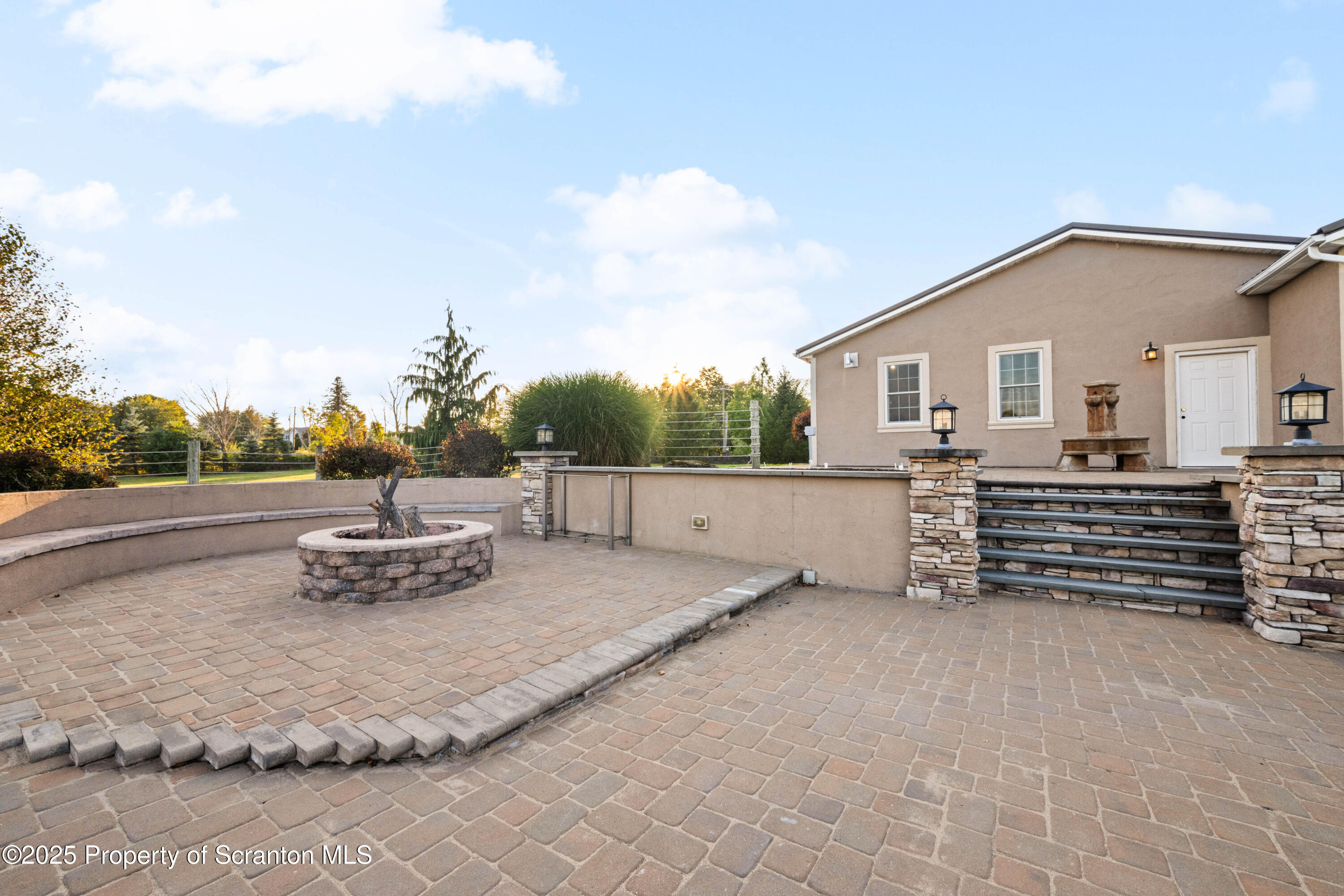 284 Highway 247 Carbondale, PA 18407 - Photo 23 of 62 Patio's built in seating and firepit