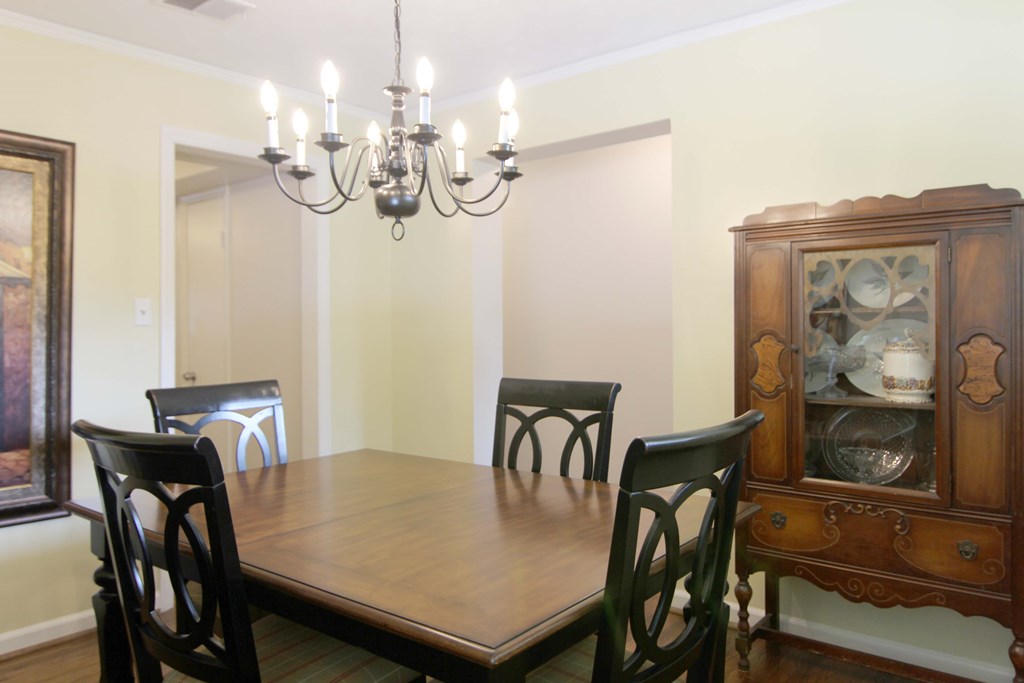 650 Lichfield Road Columbus, GA 31904 - Photo 5 of 49 DINING ROOM TO KITCHEN AND FOYER