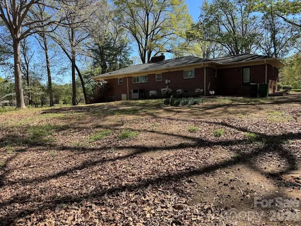 a front view of house with a yard