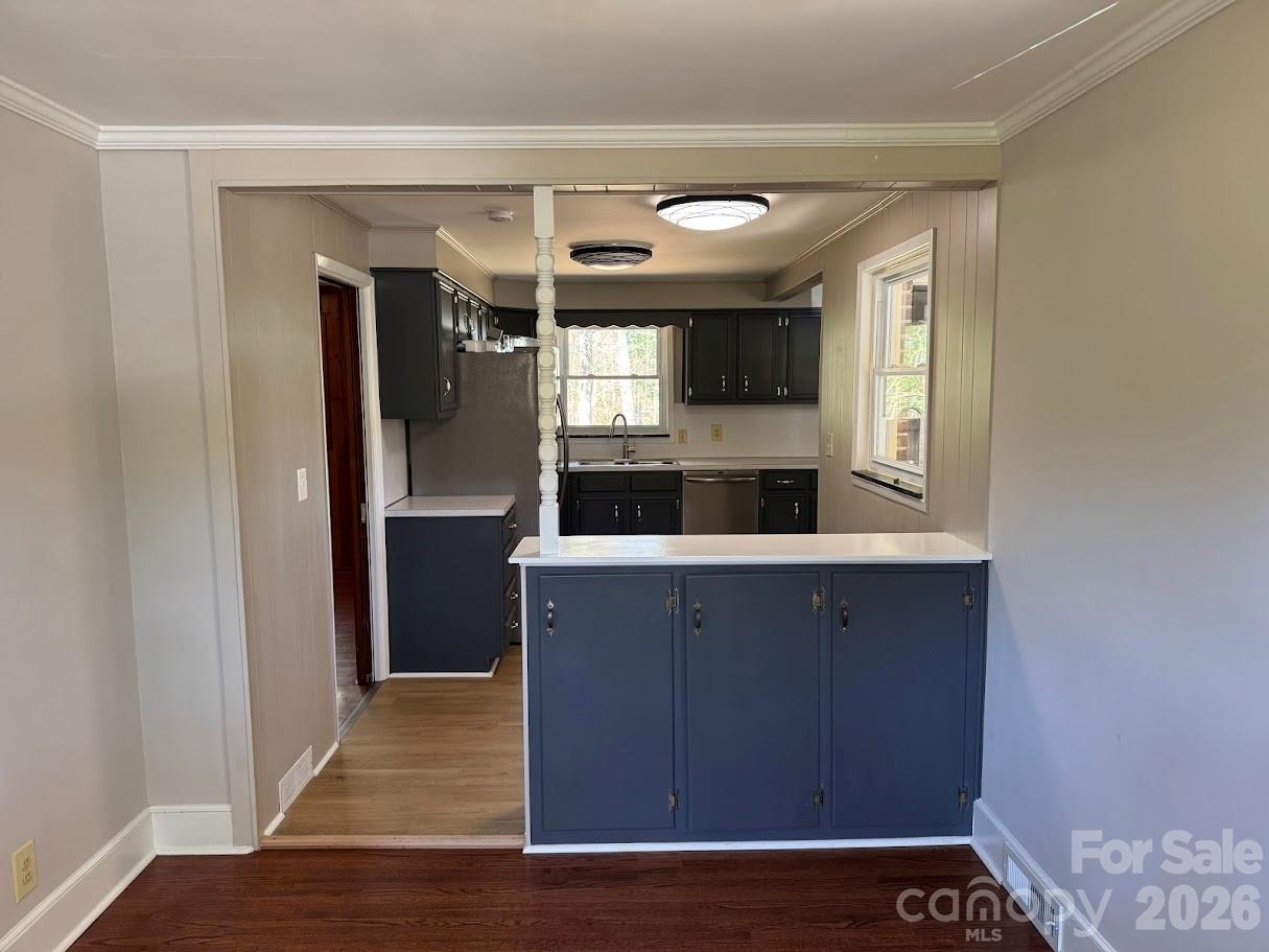 4424 Back Creek Church Road Charlotte, NC 28213 - Photo 5 of 15 a view of kitchen and front door